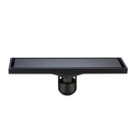 BTB018- Blackened Brass Rectangle Floor Drain
