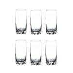 Sylvana 6 Piece 385ML Hiball Tumbler Set Clear