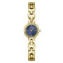 Guess Ladies Siren Gold Tone Analog Watch With Blue Dial