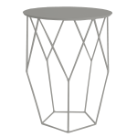 Facet Side Table - Dark Admirality Grey