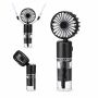 Handheld Misting Fan 4000MAH 4-SPEED Foldable For Travel