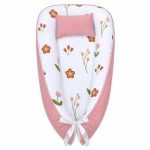 Pink Little Flower Baby Nest Pod Newborn Lounger