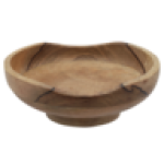 Wood Large Serving Bowl