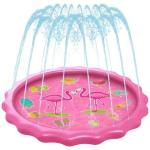 Pink Water Sprinkler Pad
