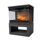 Pen 780 On Stand Closed Combustion Freestanding Fireplace 9 - 11KW