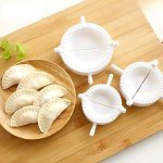 3PCS Diameter 7.01-8.99CM Manual Bag Dumpling Maker Plastic Dumpling Mold Quick Dumpling Clip