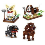 4AKID Lovely-pets-building-blocks-assorted-breeds