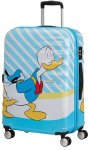 American Tourister Wavebreaker Disney Spinner 4 Wheels 67CM Donald Blue Kiss
