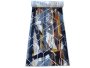 Bk Carpets & Rugs - Modern Abstract Style Indoor Runner - 80CM X 3M - Blue - Orange - White