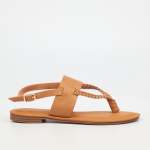 Siena 5 Flat Sandal - Tan - Tan 8