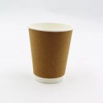 Ctg Kraft Double Wall Cup 350ML 100