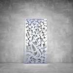 Laser Cut Screen - Design 124 - 1040 X 535 X 20 Grey Outdoor
