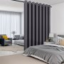 1PC Blackout Curtains Solid Color Window Drapes Window Treatments For Bedroom Living Room Home Decoration Room Decoration