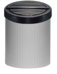 Cool Waste Paper Bin 300MM High With Flip-top Lid 521GR