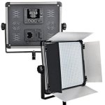 Yidoblo LED Video Light D-1080 With U Bracket & Barndoors