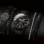 5pcs/set Sports Fashion Style Men's Round Dial Quartz Watch & 4pcs Life Tree Beaded Braided Hand Rope Set Valentine's Day Ramadan Birthday Gift