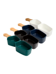Dual Section Ceramic Serving Dish 37.5CM - None Assorted