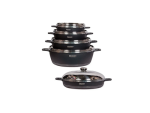 Smte Dessini Non Stick 10 Pieces Set With Keychain