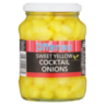 Sweet Yellow Cocktail Onions 340G