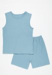 PoP Candy Top & Short Set-blue