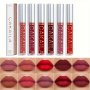 Caikaila Velvet Matte Lip Gloss - Waterproof & Smudge-proof Quick-dry Hydrating Liquid Lipstick In 18 Shades For All Skin Types Perfect For Dates & Parties