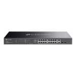 TP-link Omada 20-PORT Gigabit Easy 16-PORT Poe+ Managed Switch ES220GMP