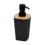 Soap Dispenser - Black - Bamboo