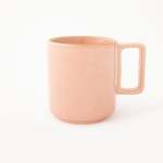 Flat Stackable Mug Choose From 6 Colours - Pink