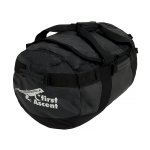 First Ascent Medium Matte Black Yak Sac Duffel
