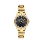 Womens Gold Stainless Steel Watch