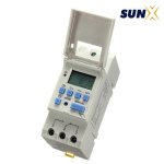 Ac dc Din Rail Lcd Programmable Timer Switch Time Relay Switch