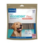 Virbac Veggiedent Flex Dental Chews - Large