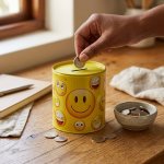 Spongebob Squarepants Metal Money Saving Coin Bank