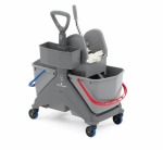 Filmop Onefred Double Bucket Mopping System With Vertical Wringer - Industroclean