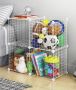 Wire 4 Cube Cabinet - White