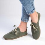 Pierre Cardin Ladies Riviera Lace Up - Olive - 8