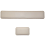 Double-sided Pu Leather Keyboard & Mouse Wrist Support - Cream