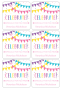 Personalised Gift Stickers - Celebrate Pink