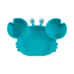 Plate With Suction Base Selection Crab Teal