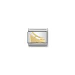 Composable Classic Peace Love Link 18K Gold Shoe Link