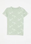 PoP Candy Printed Crew Neck Tee - Sage Green