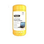 Fellowes Surface Cleaner Wipes 100 9971518