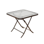 Tempered Glass Folding Table