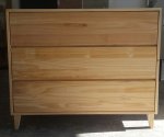All-pine Chest Of Drawers Warm & Modern Storage