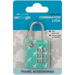 On The Go 3 Dial Combination Lock