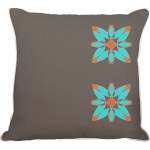 Abstract Flower Cushion 6 - 60CM X 60CM