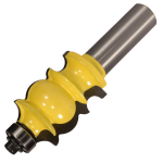 Face Mould Bit 1" X 1-3 8" Radius 5 32" 1 2" Shank