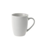 Whiteware Barrel Shape Mug 350ML - White - 4 Pack