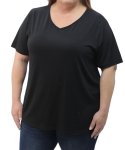 Ladies Plain Tee - 60 Black