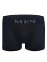 Men's Polyamide Boxer Briefs With High Stretch Knit Fabric Alphabet Pattern - Comfortable Breathable Athletic Underwear Seamless Mid-Waist For All Seasons (Pack Of 1)